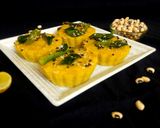 A picture of step 9 of Black eyed peas dhokla.
