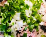 A picture of step 3 of Turkey 🦃 Enchilada Pie 🥧.