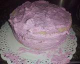 Foto del paso 9 de la receta: Bizcochuelo relleno de arándanos y crema