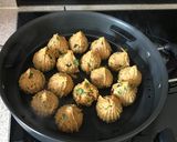 A picture of step 4 of Left over khichadi and carrot paneer paratha masala muthia (steamed dumplings).