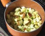 A picture of step 1 of EGGLESS: Apple Cinnamon Whole Wheat Cake 🍰.