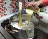 A picture of step 3 of Arroz con Leche.
