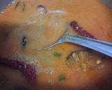 A picture of step 7 of Whole Moong Dal Curry.