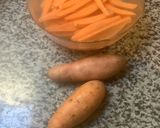 Une image de l'étape 4 de Frites patate🍠 douce graines de cumin.