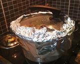 A picture of step 8 of Kabuli Biryani.