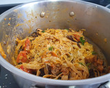 Foto del paso 5 de la receta: Tagliatelli de trufa con setas deshidratadas