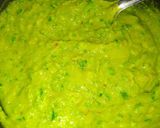 A picture of step 4 of Roasted peas flowers.
