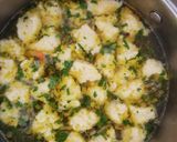 Vargányás daragaluska leves recept fázis 3 fotója