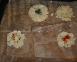 A picture of step 2 of Cheese Crisps.