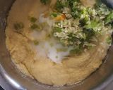 A picture of step 4 of Mixed Dal Dhokla.