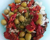Foto del paso 8 de la receta: Ensalada de lentejas, tomate seco y remolacha