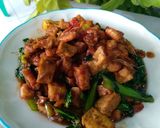 Foto langkah ke 3 dari resep Tumis pokcoy (udang,tahu,tempe) saus tiram.
