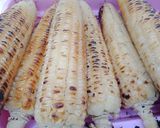 Hình bước làm 3 của món Bắp nướng mỡ hành