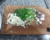 Foto del paso 1 de la receta: Wok de arroz integral con pollo y verduras