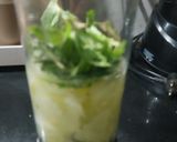 A picture of step 1 of Amla Coriander juice.