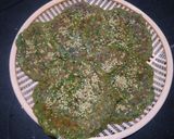 A picture of step 4 of Bajra garlic pancake.