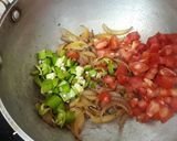 A picture of step 8 of Special Sindhi Masala Okra / Bhindi.