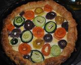 A picture of step 12 of Roses Carrot- Zucchini Tart.