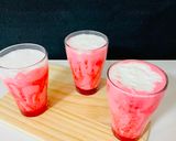 A picture of step 2 of Roohafza Lassi.