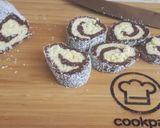 Kókuszos keksztekercs recept fázis 6 fotója