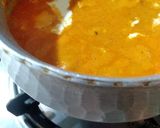 A picture of step 4 of Shahi paneer.