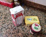 Foto del paso 1 de la receta: Tarta fría de buttercream de queso y frutos rojos