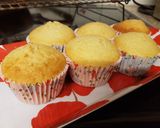 A picture of step 5 of Soft and Moist Amazing Vanilla Cupcakes.
