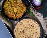 खूबा रोटी और बैंगन का भरता (khooba roti-baingan bhartha recipe in Hindi) रेसिपी चरण 7 फोटो