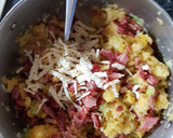 Foto del paso 4 de la receta: Bolón de Tocino y Queso