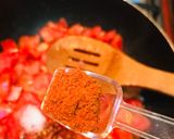 A picture of step 2 of Spanish Chicken.