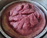 Foto del paso 6 de la receta: Torta de banana🍌 y mora🍒 marmoleada sin huevo y sin horno🧁🍒🍯