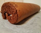 Foto langkah ke 8 dari resep Ogura coklat roll.