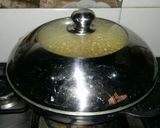 A picture of step 4 of Chicken mix veggies with white rice.