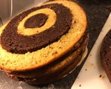 A picture of step 7 of Chocolate Illusion Cake.