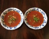 A picture of step 3 of California Farm Tomato Gazpacho Soup.