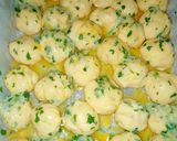 Fokhagymás, sajtos vacsora 🤗/garlic parmesan dinner rolls recept fázis 3 fotója