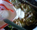 Foto del paso 8 de la receta: TALLARINES CINTA CON SALSA DE GIRGOLAS (HONGOS)