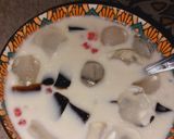 Foto langkah ke 5 dari resep Coffee Jelly Sago Dessert (Sago Kopi Jelly).
