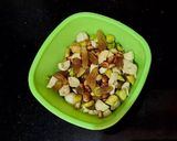 A picture of step 2 of Layered Gajar ka Halwa.