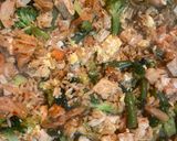 A picture of step 5 of Leftover stir fry, Bokkeum (볶음).