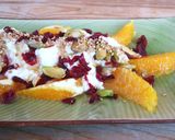 Foto del paso 5 de la receta: Requesón con naranja, pistachos y cranberries