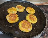 A picture of step 6 of Sweet Potato Tikki.
