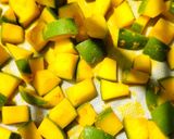 A picture of step 3 of Raw Mango Gumberry Pickle - Gunda Keri Athanu - (Gujarati Style).