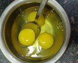A picture of step 1 of Egg Lachha Paratha.
