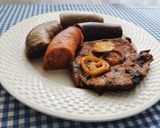 Vasárnapi disznóságok vegyes körettel recept fázis 12 fotója