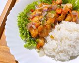 Foto langkah ke 5 dari resep Ayam Goreng Tepung Cabe Bawang.