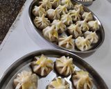 A picture of step 7 of Ukdiche modak.