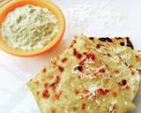 Cheesy banana chickpeas Paratha with peanut chutney recipe step 5 photo