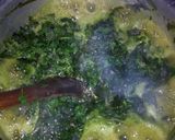 A picture of step 3 of Pumpkin leaves and wild spinach #mymomsrecipe #authormarathon.