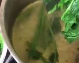 Hình bước làm 2 của món Cải bó xôi xào thịt bò